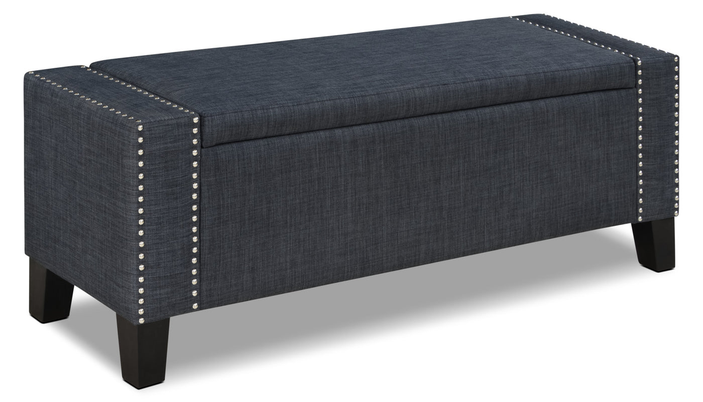 The brick shop storage ottoman