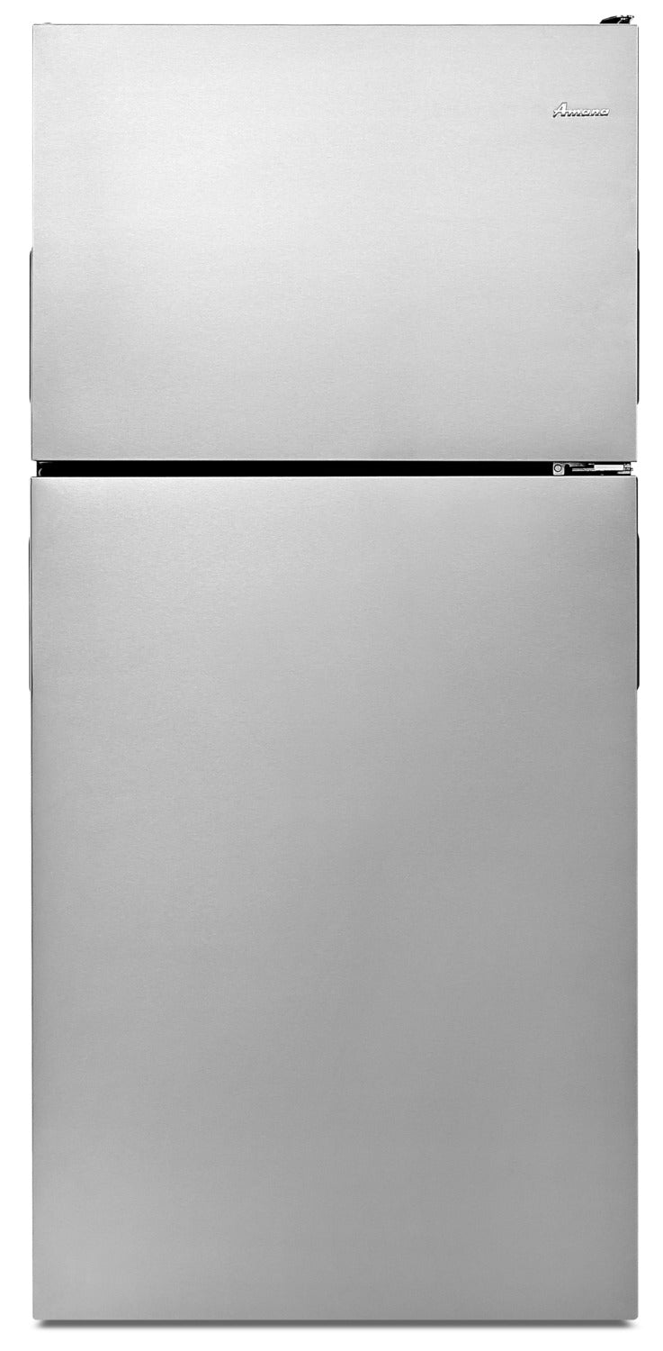 Amana 18 Cu. Ft. Top-Freezer Refrigerator – ART318FFDS - Refrigerator in Stainless Steel
