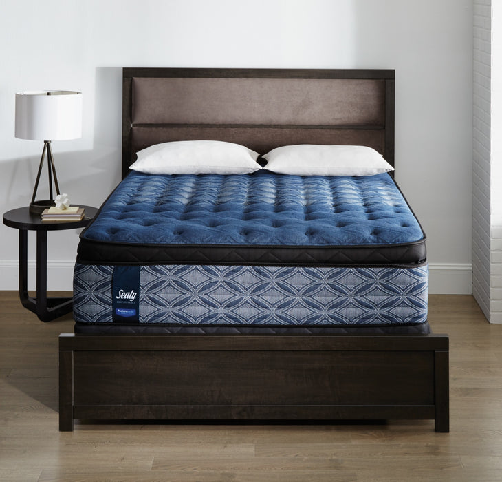 Sealy Posturepedic Performance Plus Mornington Medium Euro Pillow-Top King Mattress Set