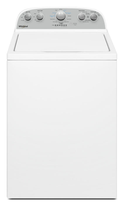 Whirlpool 4.4 Cu. Ft. I.E.C. Top-Load Washer and 7.0 Cu. Ft. Electric Dryer – White
