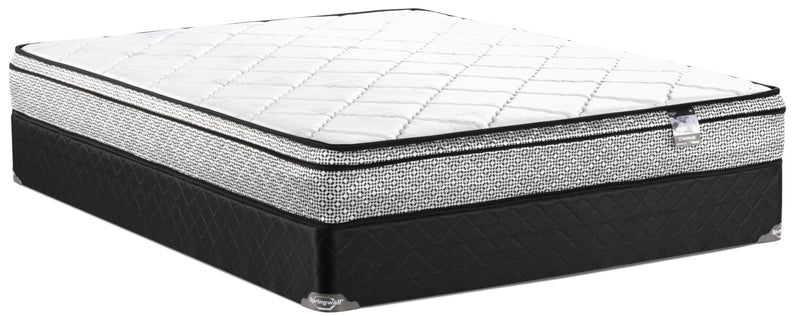 Springwall Odin 3 Euro-Top Firm Twin Mattress Set