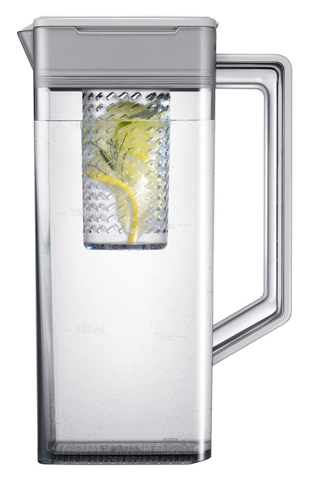 Samsung 36\" 24 Cu. Ft. Bespoke Counter-Depth Refrigerator - Stainless Steel - RF24BB6200QLAA