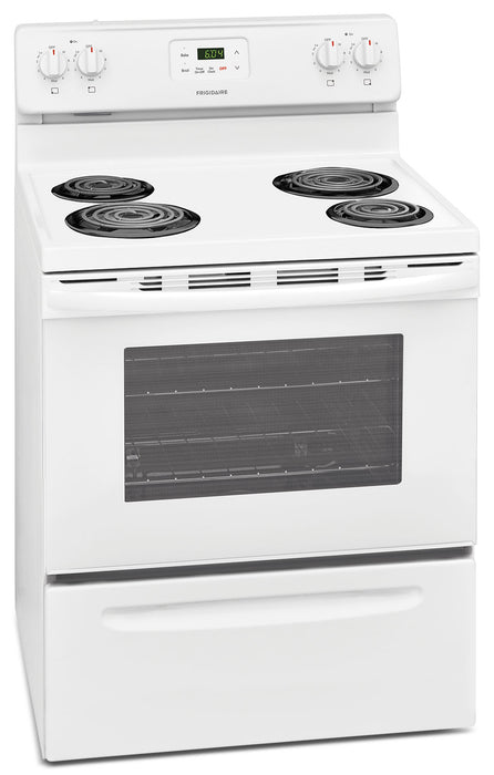 Frigidaire 4.9 Cu. Ft. Electric Range – CFEF3012TW