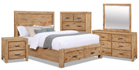 Acadia 7-Piece Queen Storage Bedroom Package