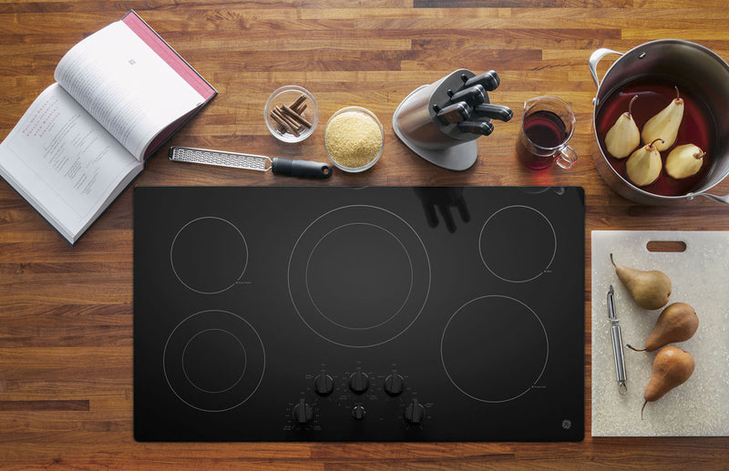 GE 36\" Electric Cooktop – JP3536DJBB