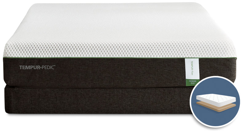 TEMPUR-Flex® Recover Tight-Top Low-Profile King Mattress Set