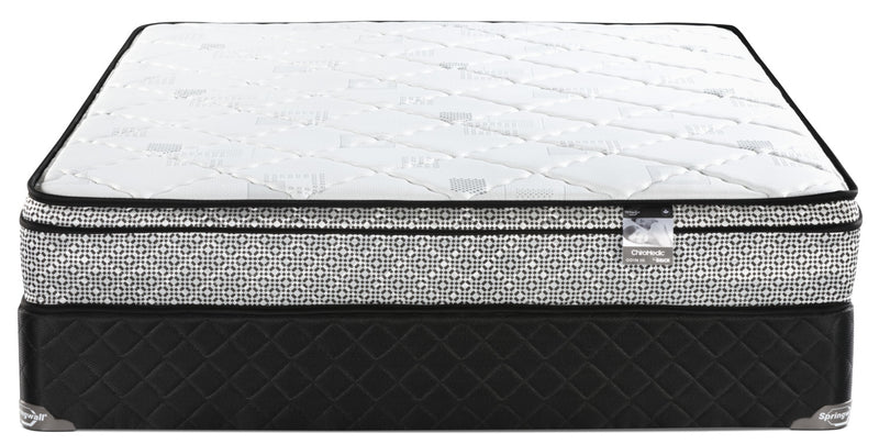 Springwall Odin 3 Euro-Top Firm Full Mattress Set