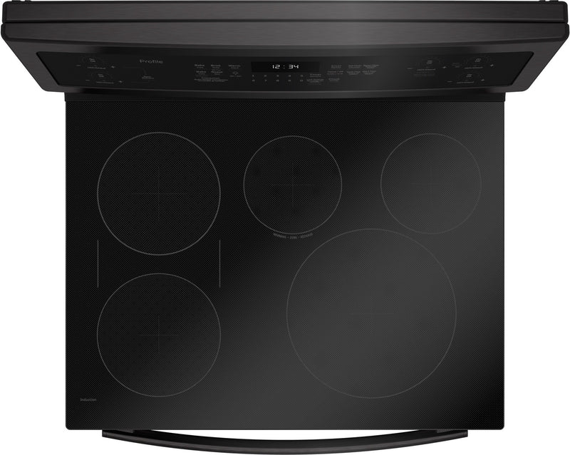 GE Profile 6.2 Cu. Ft. 5-Element Smooth-Top Electric Induction Range – PCHB920BMTS