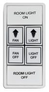 Broan Wall-Mounted Remote Control for Range Hoods – ACW1WH