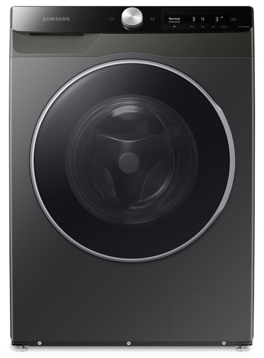 Samsung 2.5 Cu. Ft. Front-Load Washer and 4 Cu. Ft. Electric Dryer - Inox Grey