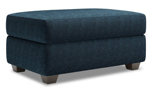 Sofa Lab The Trunk Ottoman - Luxury Indigo | Pouf Trunk Sofa Lab - Luxury Indigo | TRUN3193