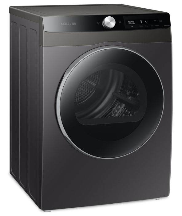 Samsung 24\" 4 Cu. Ft. Electric Dryer - Grey - Stackable - DV25B6900EX/AC