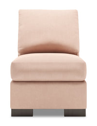Sofa Lab Track Armless Chair - Pax Rose 