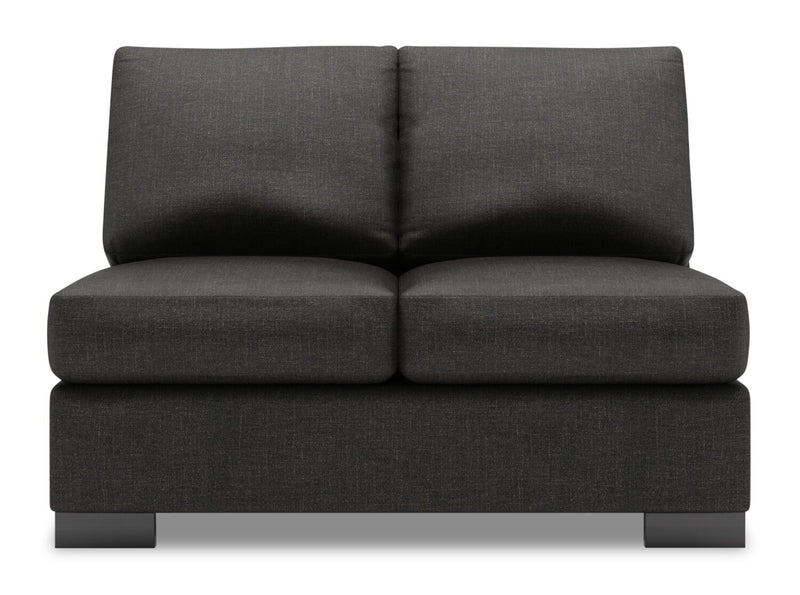 Sofa Lab Track Armless Loveseat - Luna Kohl