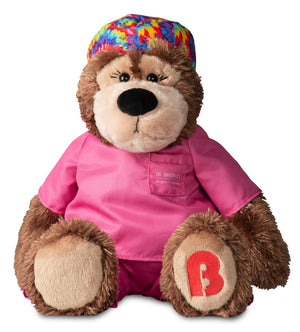 Pink Scrub Brickley  | Brickley en tenue rose de chirurgien  | PNKBRKLY