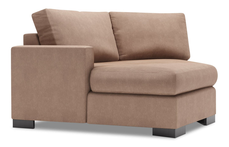 Sofa Lab Track LAF Cuddler - Pax Wicker
