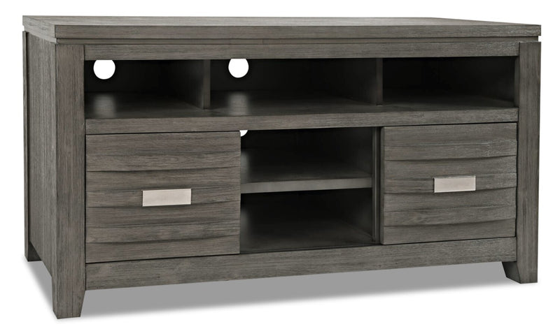 Bronx 50" TV Stand - Grey - Contemporary style TV Stand in Grey Acacia