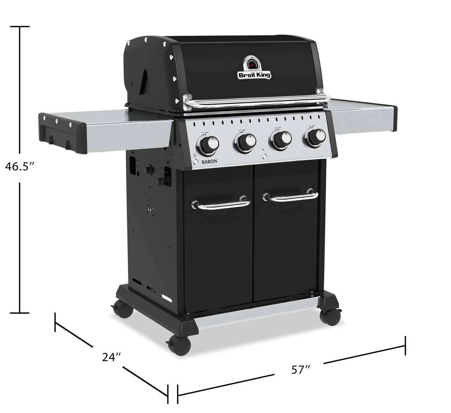 Broil King Baron 420 Pro 40 000 BTU Natural Gas Barbecue 875217 NG The Brick