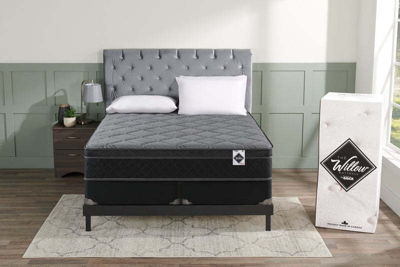 Springwall Aspen Eurotop Split Queen Mattress-in-a-Box Set