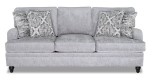 Bellmont Chenille Sofa - Platinum