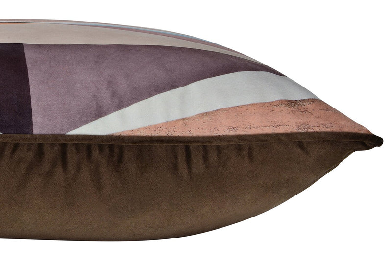 Geometric Accent Pillow - Multi-Colour 