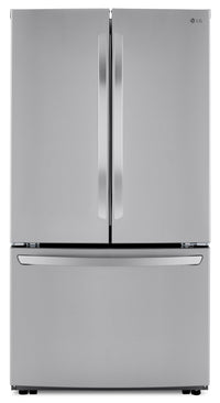 LG 23 Cu. Ft. Counter-Depth French-Door Refrigerator - LRFCC23D6S 