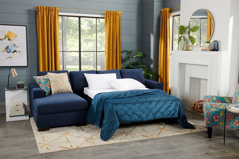 Sofa Lab Track LAF Chaise - Pax Navy