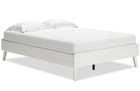 Mavi Full Platform Bed - White 