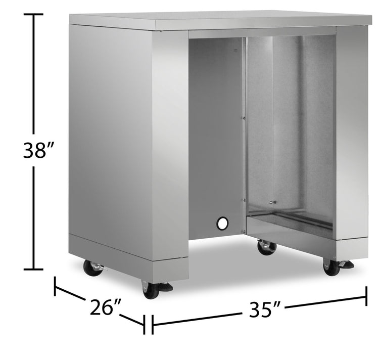 Thor Kitchen Outdoor Kitchen Refrigerator Cabinet - MK02SS304