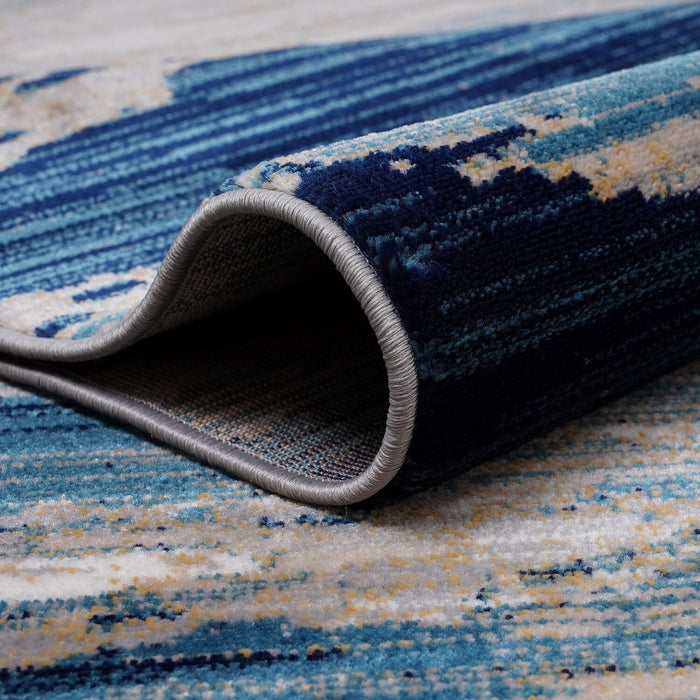 Simone Blue Area Rug - 5'3\" x 7'5\"
