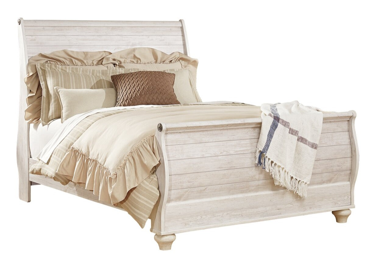 The brick sleigh bed deals