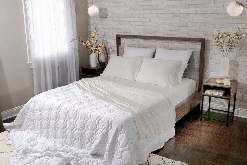 BEDGEAR Dri-Tec® 4-Piece Full Sheet Set - Pearl Grey