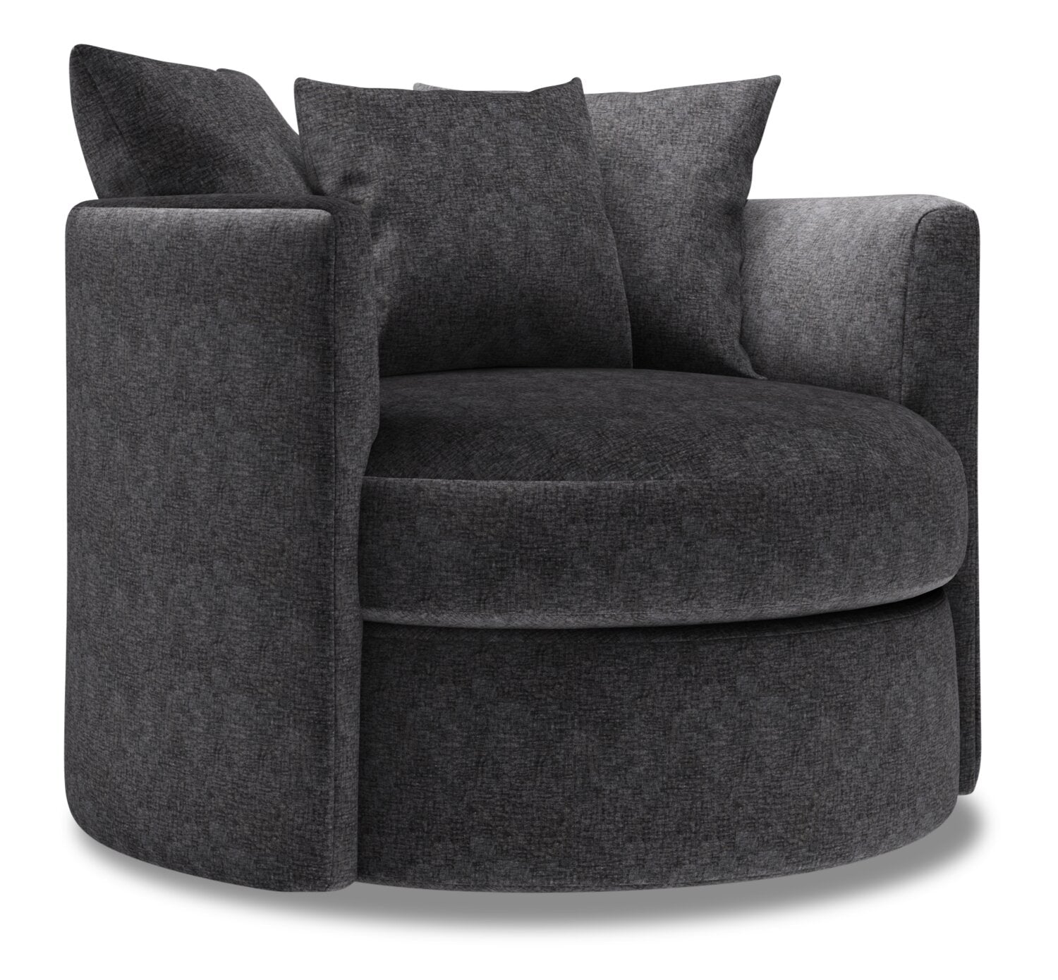 Canadian Made Sofa Lab Customizable 41 Luxury Charcoal Grey Chenil. The Brick