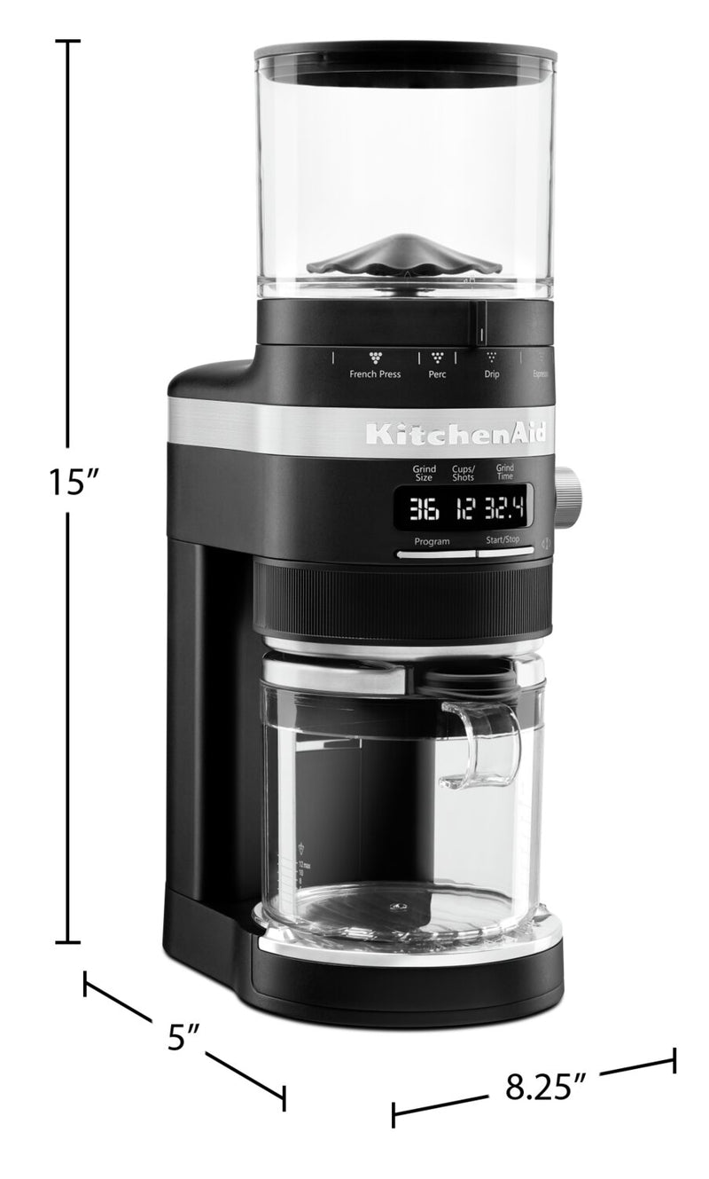KitchenAid Burr Coffee Grinder KCG8433BM The Brick