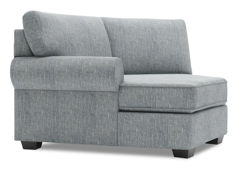 Sofa Lab Roll LAF Cuddler - Luna Pewter