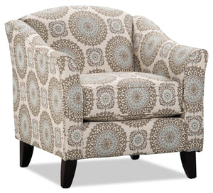 Tula Fabric Accent Chair - Twilight