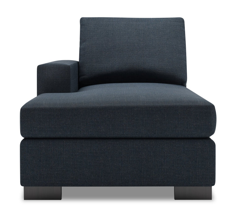 Sofa Lab Track LAF Chaise - Luna Sailor