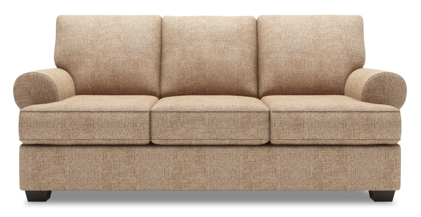 Sofa Lab Roll Sofa Luxury Taupe The Brick