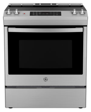 GE 5.2 Cu. Ft. Electric Range with Convection and No-Preheat Air Fry - JCS830SVSS 