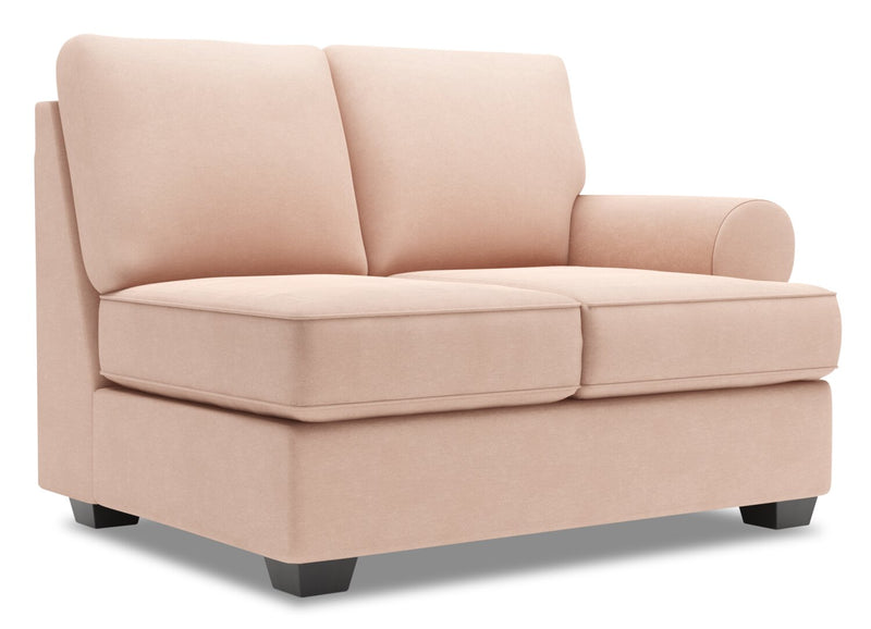 Sofa Lab Roll RAF Loveseat - Pax Rose