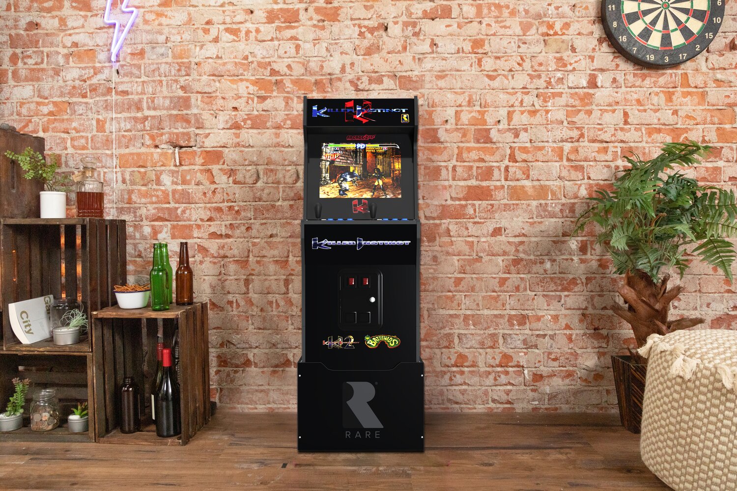 Arcade1Up Killer Instinct™ Arcade Cabinet with Riser - The Brick