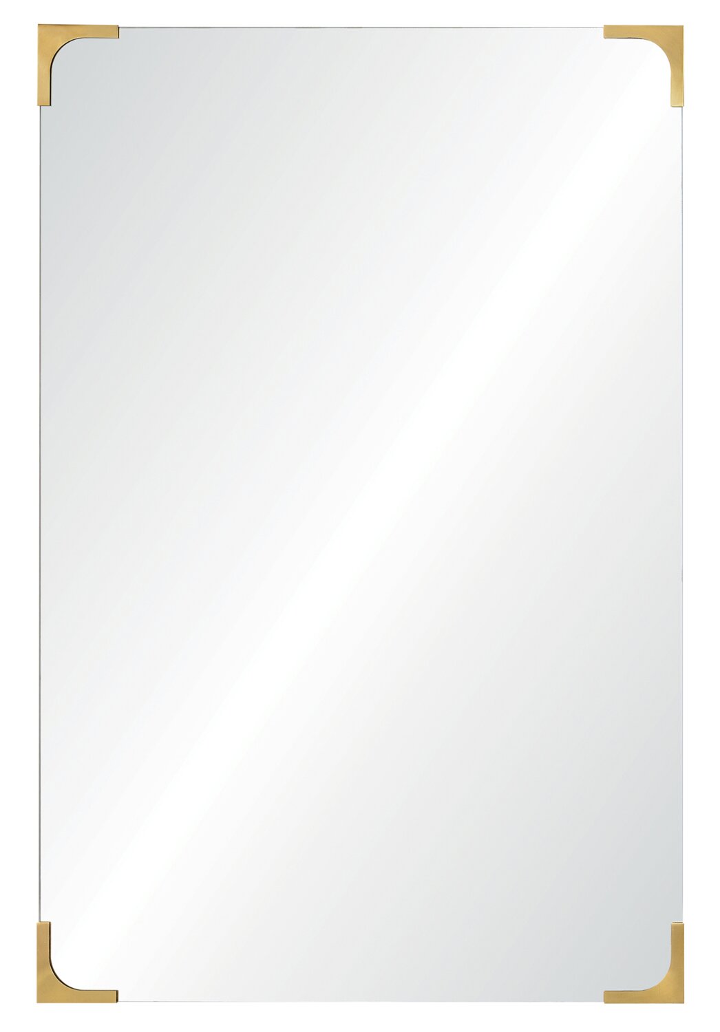 Gold-Edged Mirror - 24" x 36" | The Brick