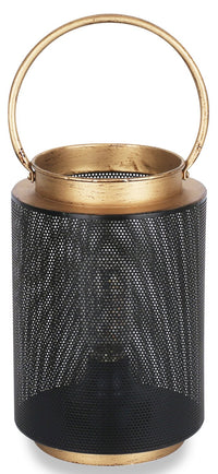 Small Black and Gold Lantern 