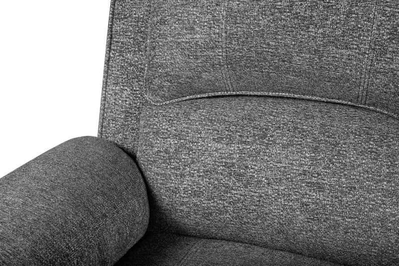 Chandler 60\" Chenille Fabric Power Reclining Loveseat - Grey