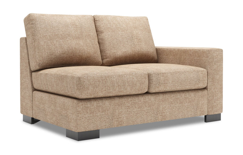 Sofa Lab Track RAF Loveseat - Luxury Taupe