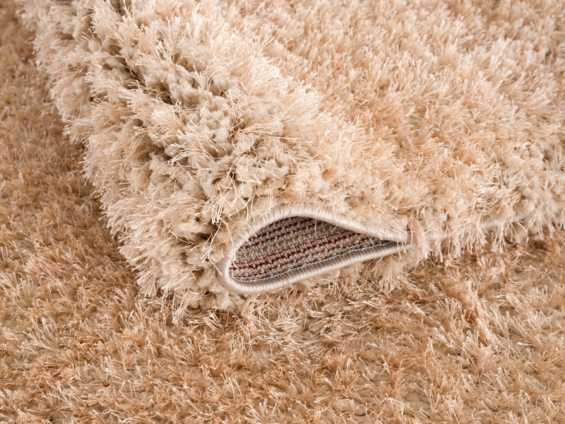 Lawson Beige Shag Area Rug - 5' x 7'
