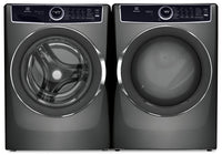 Electrolux 5.2 Cu. Ft. Front-Load Washer and 8 Cu. Ft. Electric Dryer - Titanium  