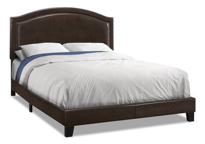 Pearl Queen Bed - Brown 