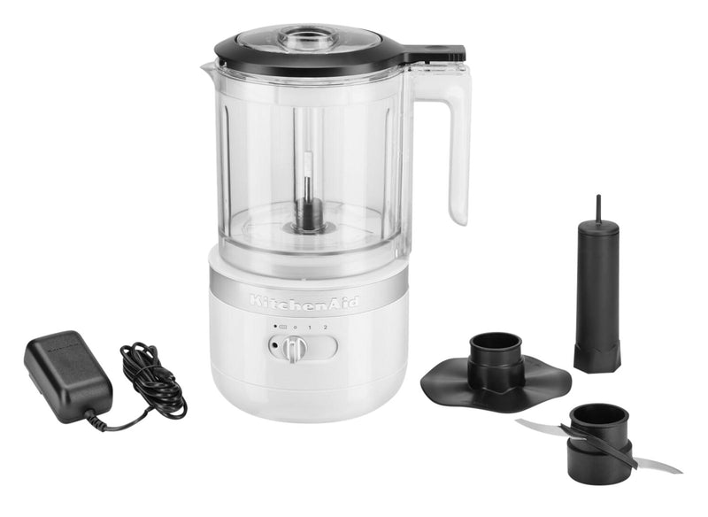 KitchenAid 5-Cup Cordless Food Chopper - KFCB519WH