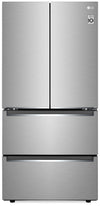 LG 19 Cu. Ft. Counter-Depth Slim Fit French-Door Refrigerator - LRMNC1803S